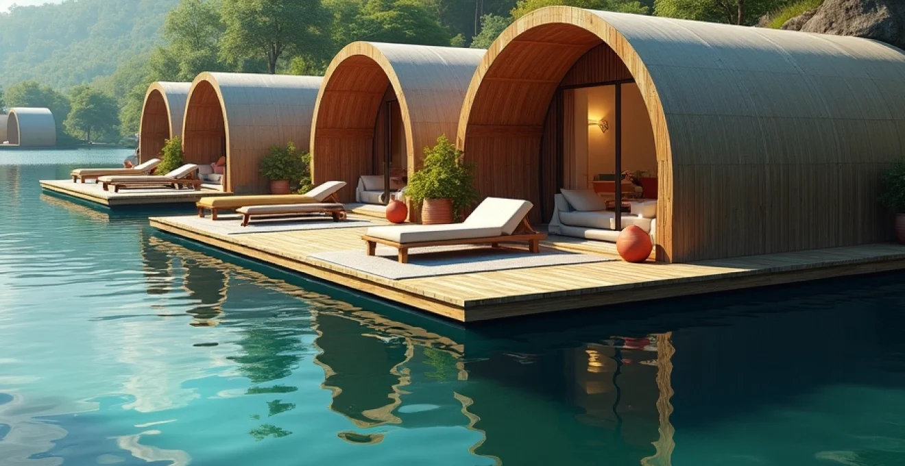 cabane flottante