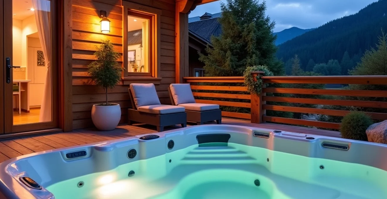 hébergements avec jacuzzi privatif
